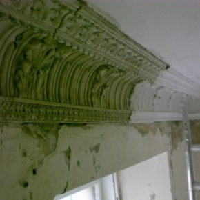 11.Stuck-Muenchen -Steinsdorferstr.12 -Freilegearbeiten